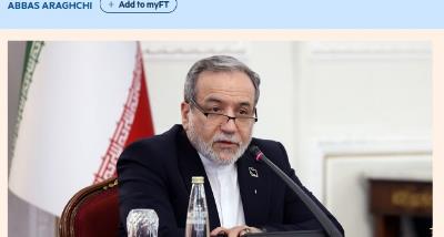 Iran’s foreign minister: The false assumptions about us are dangerous